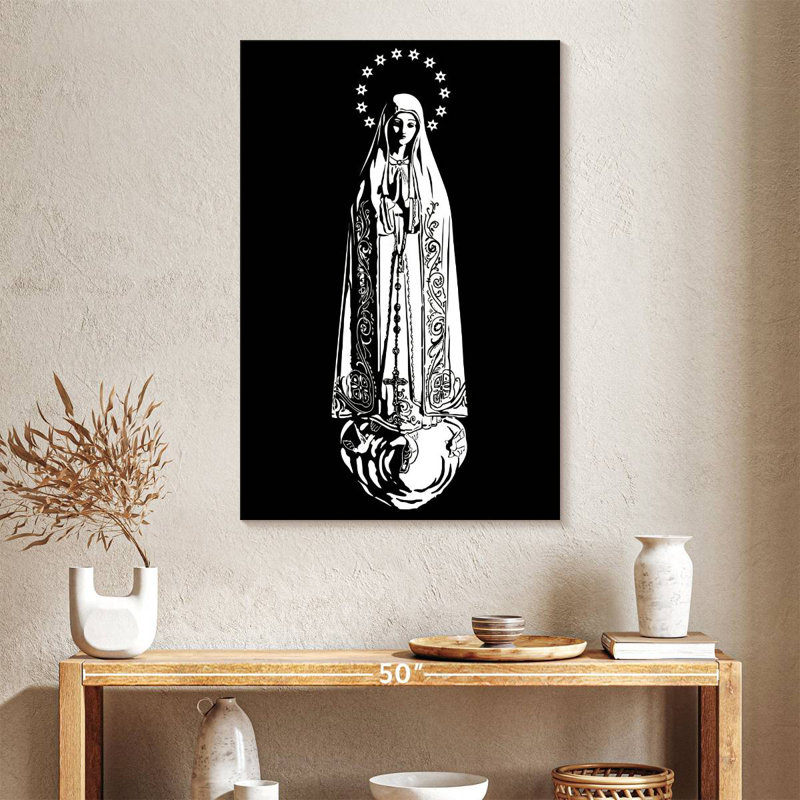 Leisha Mother Mary, 30" H x 20" W