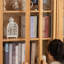 Bibliothèque simple et tendance