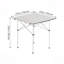 Table de camping pliante en aluminium