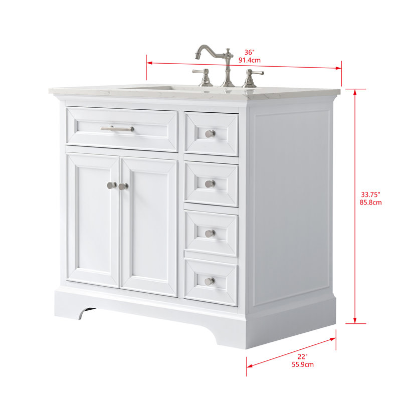 Haisley 36" W Single Vanity