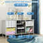 110 cm W Chest of 7 Drawers-1401504627