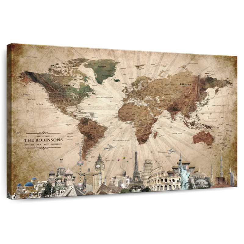 Pin's personnalisé World Ameere, H 24 po x l 36 po, Oui