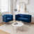 Velours bleu marine est en rupture de stock