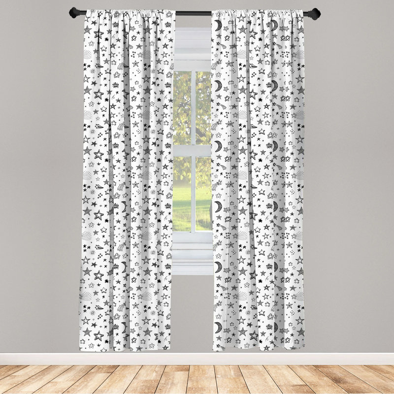 Room Darkening Sliding Panel Pair, 28" x 84"