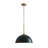 3 Pack  15 Inches Oversized Large Black Dome Pendant Light-337603278