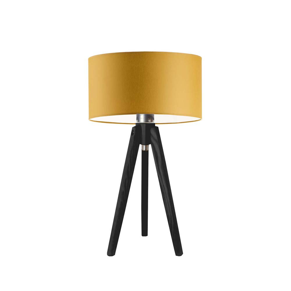 Balinas Solid Wood Tripod Lamp