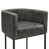 Dark Gray/Faux Leather est en rupture de stock