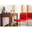 Tabouret de bar pivotant réglable en similicuir, ensemble de 2-1375119469