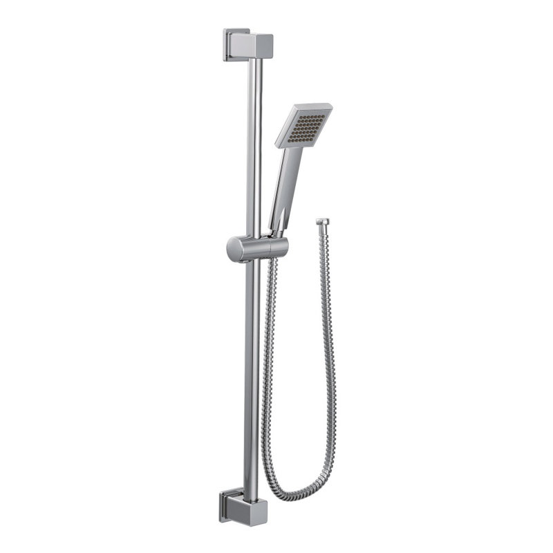 90 Degree Function Full Slide Bar Shower Head, Chrome