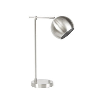 Mini Metal Cordless Lamp - Brushed Nickel