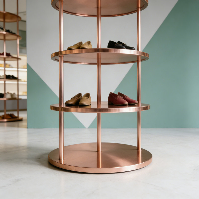Présentoir à chaussures Modern, (6 tablettes) H 70,87 po x l 31,5 po x P 31,5 po