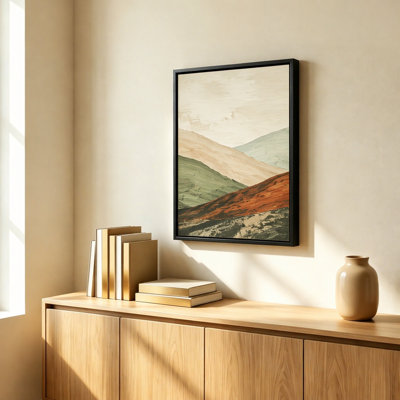 Cadre photo sur toile flottant moderne