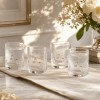 Handblown Glass Tumbler with Whimsical Swan