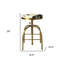 Tabouret de bar / tabouret de bar ajustable 26 "à 35" Morpeth