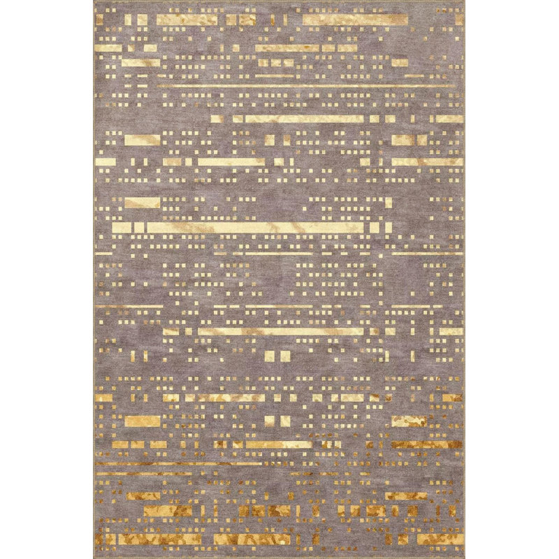 Tapis décoratif lavable à la machine Pixel