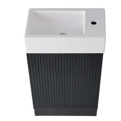 Meuble-lavabo avec lavabo pour la salle de bain
