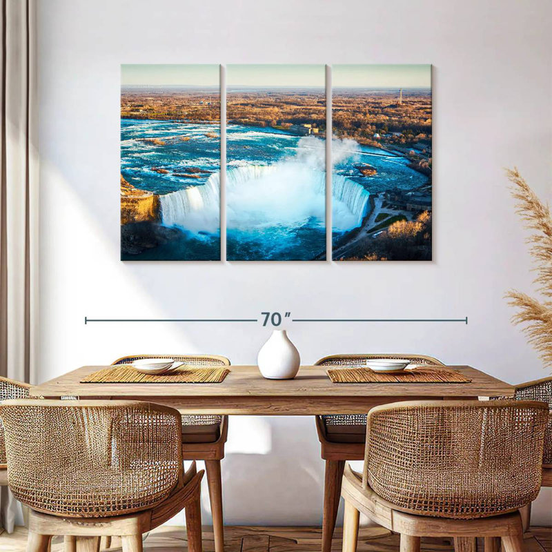 Alvord Niagara Falls Scene, 36" H x 57" W