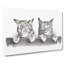Cats by Thomas Hunter - Wrapped Canvas Drawing - Wrapped Canvas-55371960
