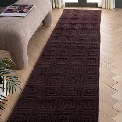 Tapis tibétain en laine noué à la main