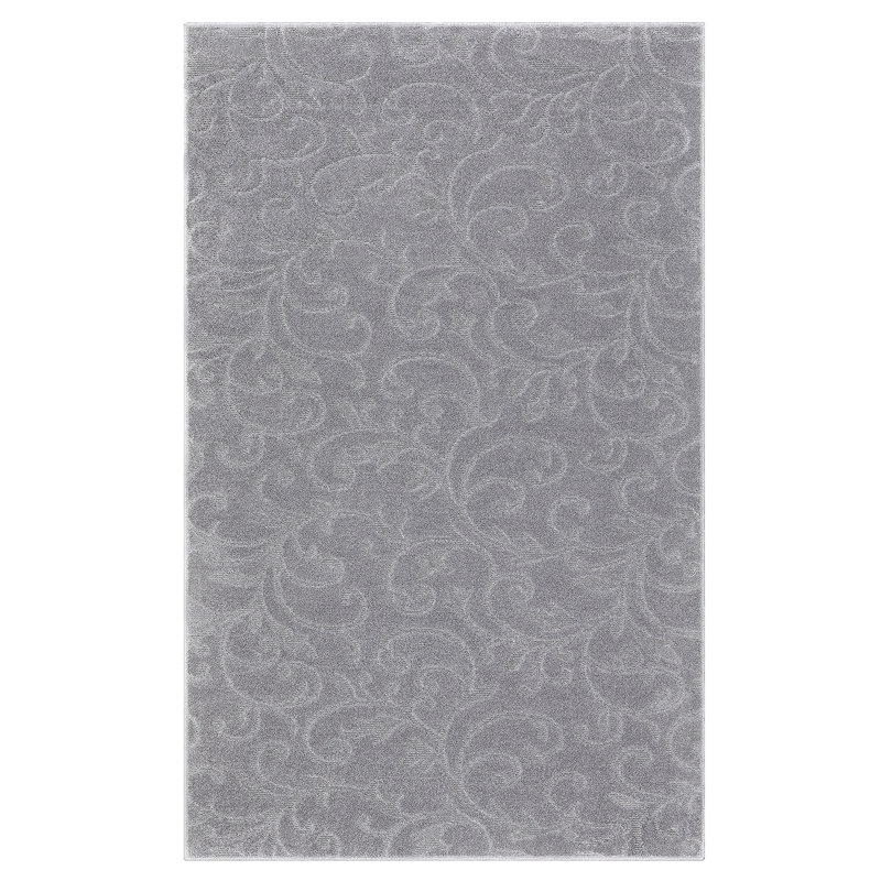 Ocampo Washable Floral Indoor Rug, Rectangle 4'11" x 8'