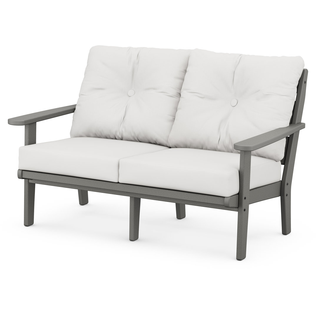 Lakeside Deep Seating Loveseat POLYWOOD® Frame Color/Cushion
