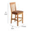 Tabouret de comptoir rembourré 24 po Marv