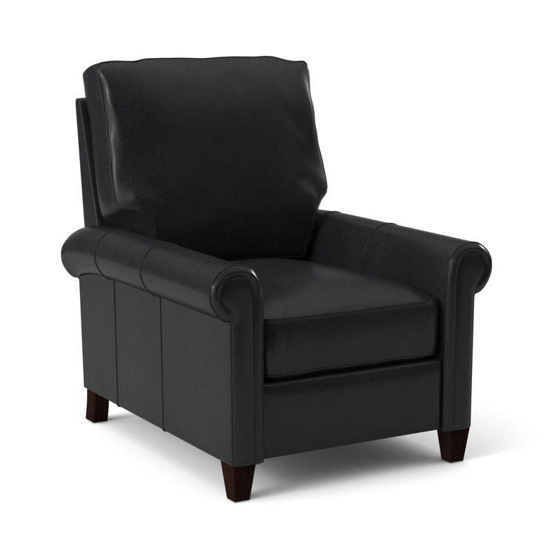 Haskins Recliner, Outsider Raven Genuine Leather, Casablanca, Power