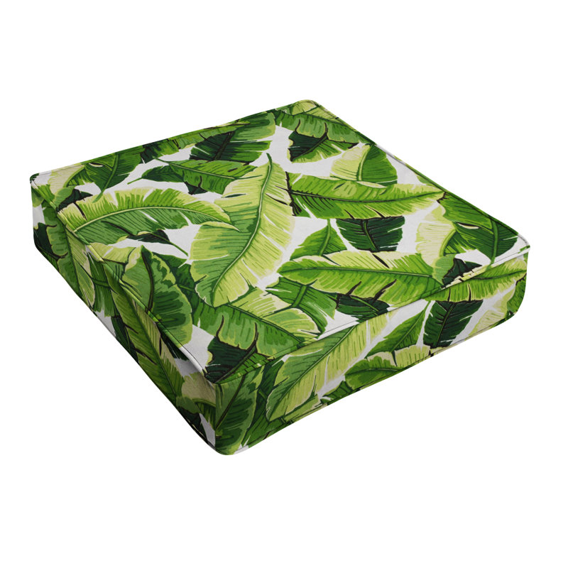 Coussin de siège d'intérieur / d'extérieur, H 5 po x l 22,5 po x P 22,5 po