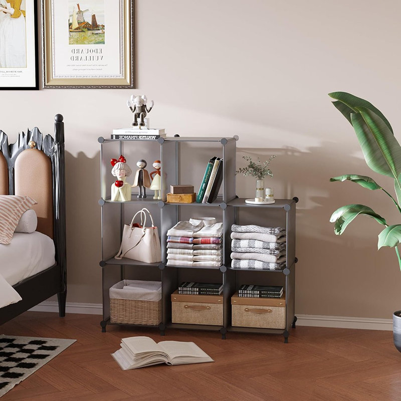 Rangement pour 8 cubes, étagère de rangement pour garde-robe ...