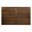 6 repas rectangulaires à finition brune avec banc et 4 chaises d'appoint, sièges rembourrés beiges, mobilier de cuisine de style transitionnel en placage de bois d'ingénierie 6 pièces: table, pour pièce