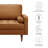Upholstered Vegan Leather Accent Armchair-105698014