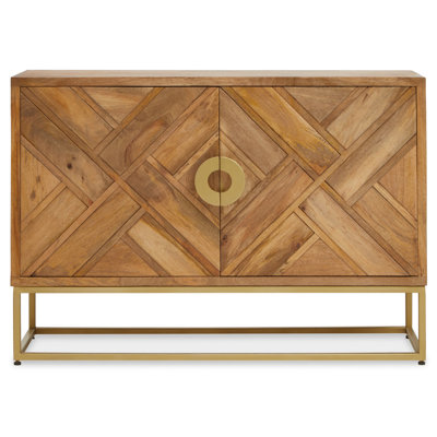 Deo 120cm Solid Wood Sideboard
