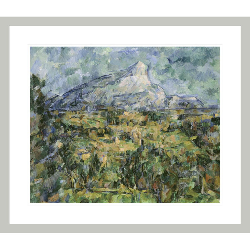 Mont Sainte-Victoire par Paul Cézanne, 23.5" H x 27.13" W