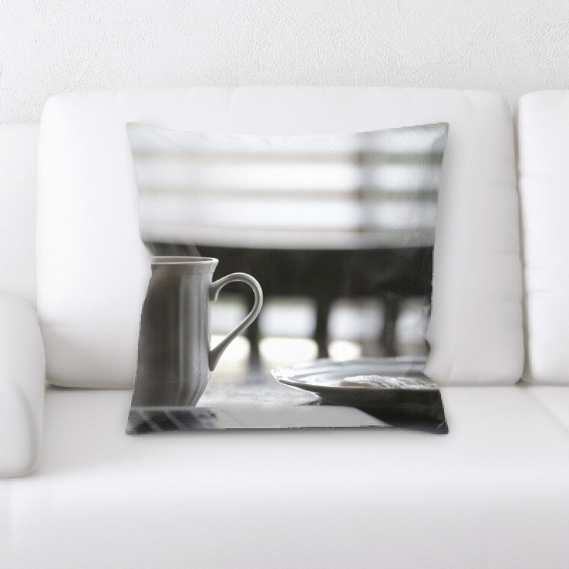 Microsuede Throw Pillow