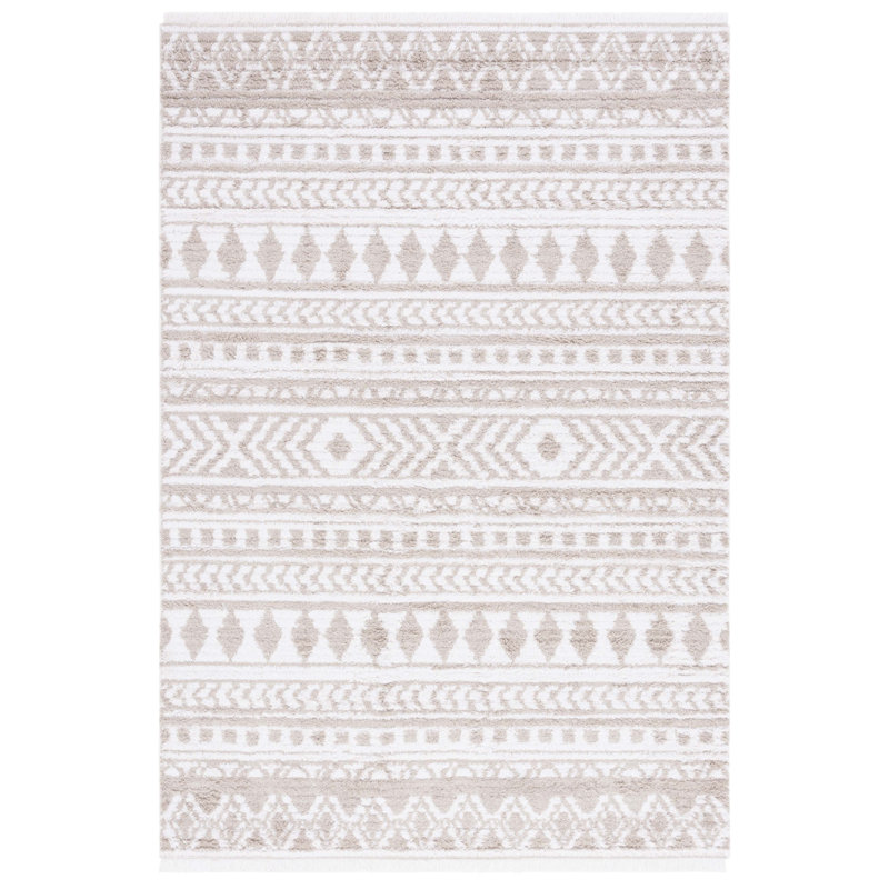 Tapis ivoire / beige Augustine 848, Rectangle 9 pi x 12 pi