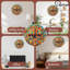 Carnaval, chiffres de l'horloge, jouets, design rétro