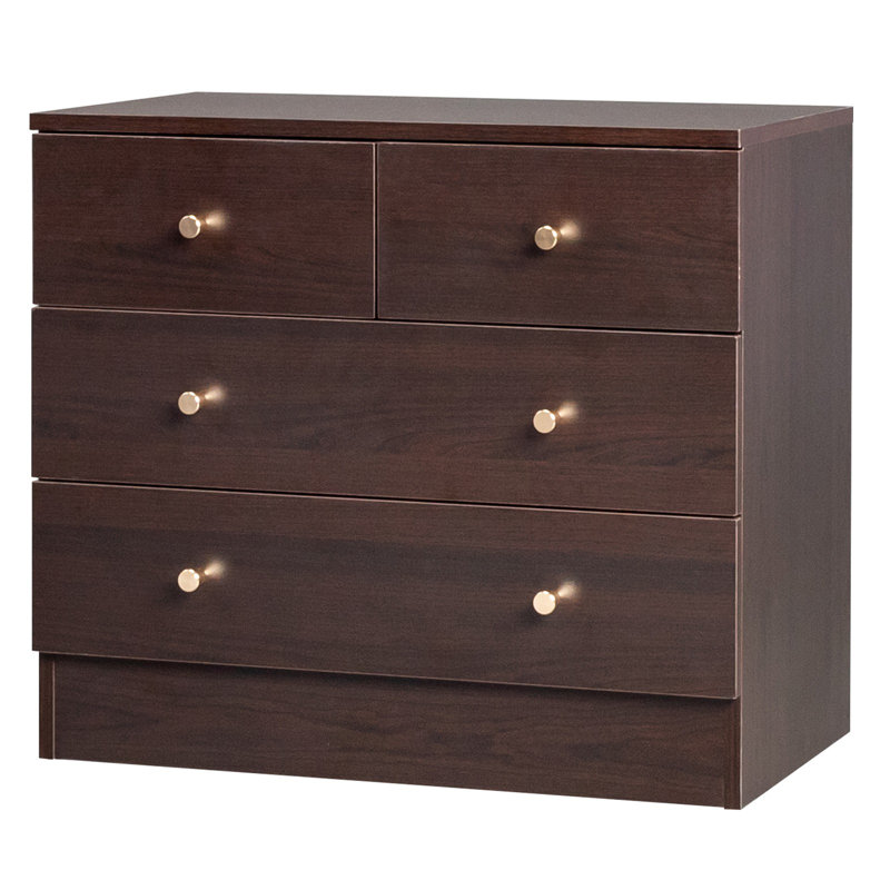 22"Tall Dresser Chest Of Drawers, Espresso