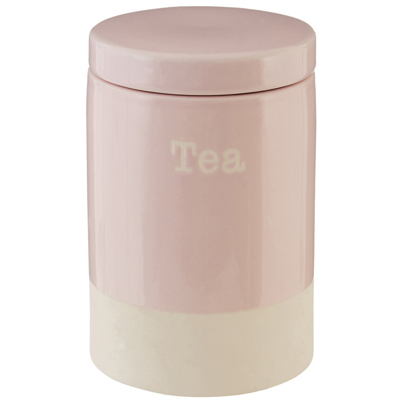 Stoneware Jar, Pink