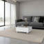 Table basse Athens, un tiroir, quatre pieds, blanc
