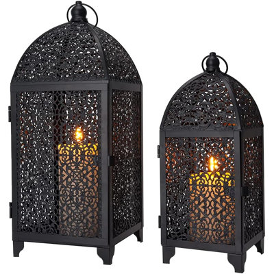 16.5'' H Metal Lantern