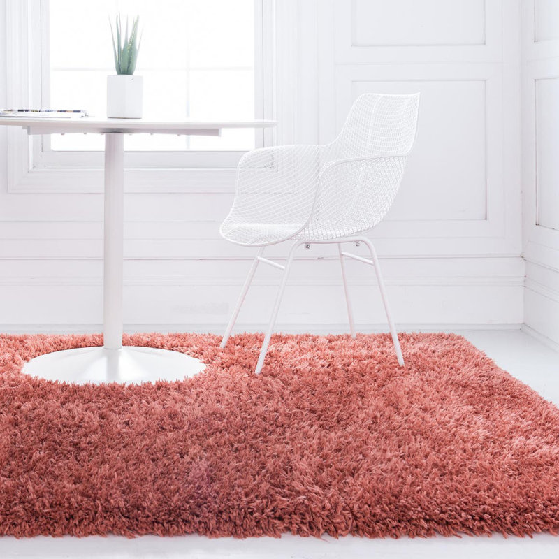  Tapis rose, Rectangle 7 pi 1 po x 10 pi