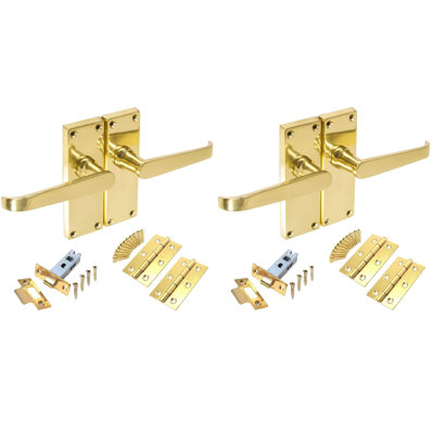 Latch Handle with Backplate