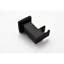 Support mural de pomme de douche à pluie de 12 po noir mat - buse autonettoyante pour douche attrayante, compatible avec tous les bras standard, conforme aux instructions de raccordement des tuyaux American
