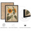 "Tournesols, œuvre d'art rustique, affiches encadrées, petit art mural"-101825474-101825472