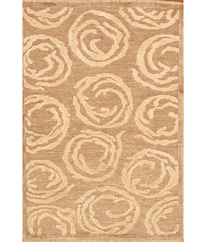 Tapis persan beige / brun Sumak