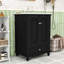 Élégant meuble-lavabo d'inspiration française avec beaucoup de rangement-991118464