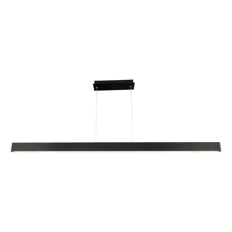 Volo 1-Light LED Kitchen Island Pendant, Black, 75"