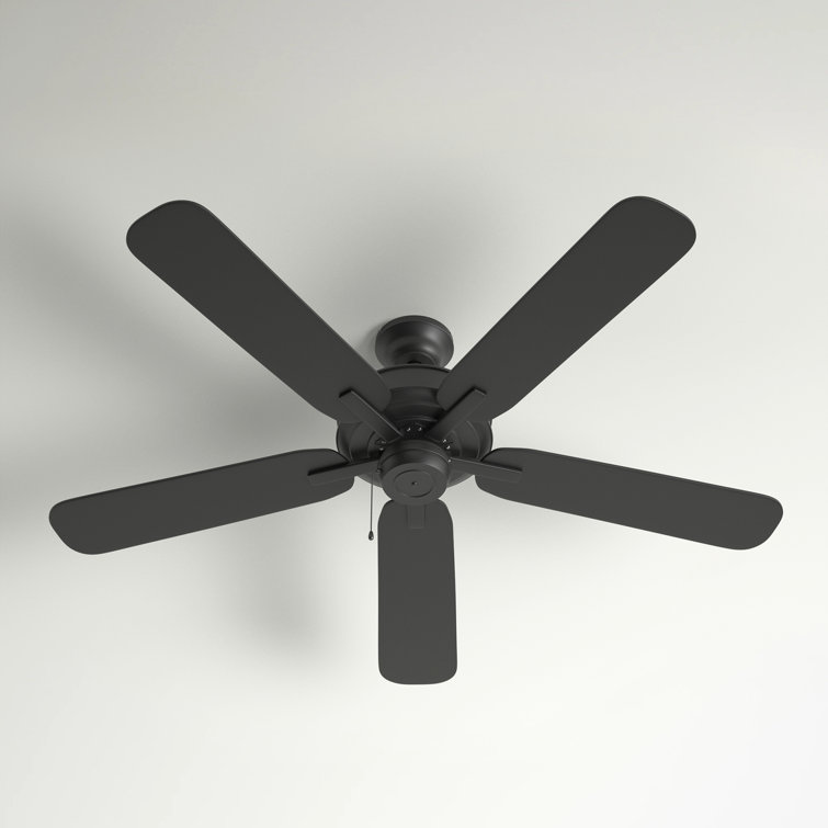 METRO WET 52"  5 - Blade Outdoor Standard Ceiling Fan with Pull Chain