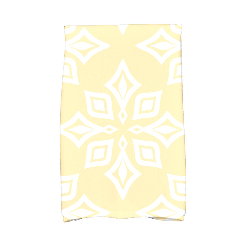 Luwig Poly Twill Hand Towel, Yellow