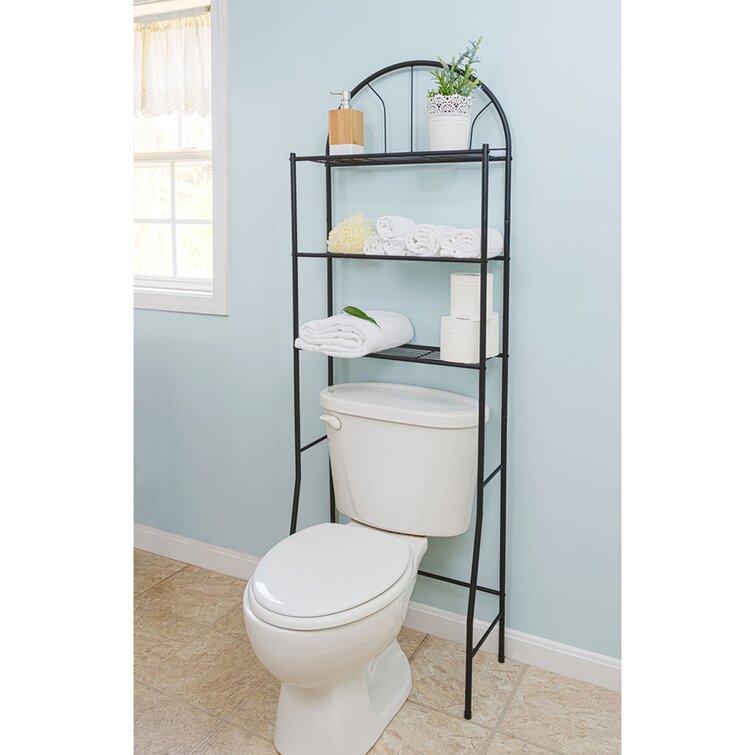 Toilet Paper Holder Stand-Toilet Paper Holder Behind Toilet  Storage,Bathroom Stand with Toilet Paper Holder Insert,Slim Storage Cabinet  for Small